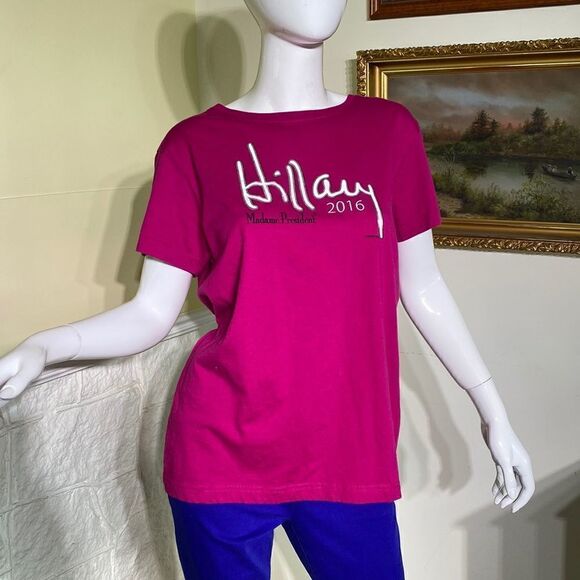 Hillary 2016 Presidential Race Official T-Shirt - Picture 1 of 10